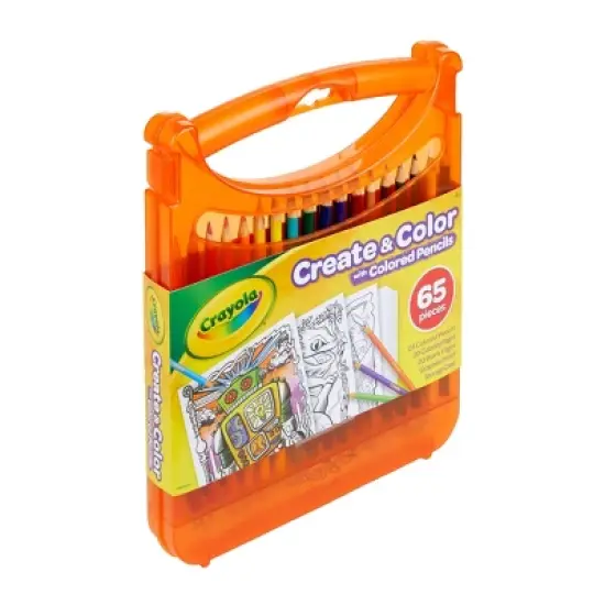 Crayola 65pc Create & Color Kit with Colored Pencils image {3}