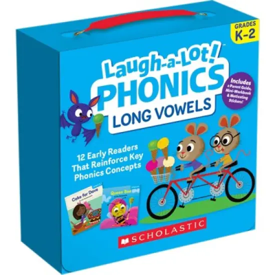 Scholastic Laugh-A-Lot Phonics: Long Vowels (Parent Pack) image {1}