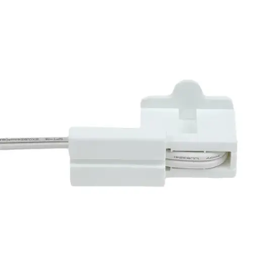 Novelty Lights White Snap-On Vampire Plug SPT-1 for C9/C7 Socket or Zip Cord Wire image {5}