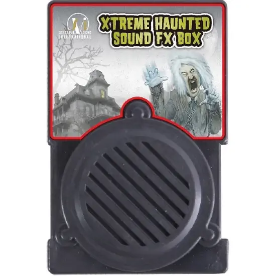 Seasonal Visions Xtreme Haunted Sound FX Box  -  - Black image {1}