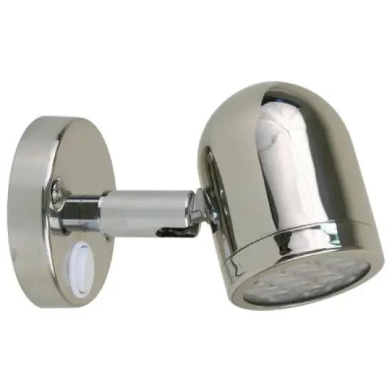 Scandvik Inc LED Stainless Steel Cabin Reading Light - 8-30V - Model 19053P - Boat Equipment. image {4}
