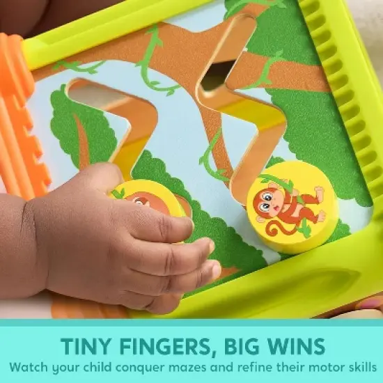 Joyfy Wooden Activity Cube, JungleMontessori Toys, Baby Educational Learning Toys for Toddlers 1 2 3 Year Old, Easter Birthday Gift for Boys Girls image {4}