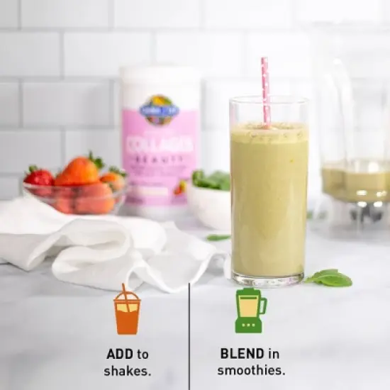 Garden of Life Grass Fed Beauty Collagen Powder - Strawberry Lemonade - 9.52oz image {5}