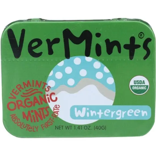 VerMints All Natural Breath Mints - Wintergreen image {2}