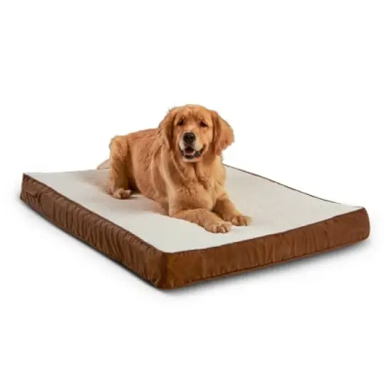 Kensington Garden Oscar Orthopedic Dog Bed - Latte/Birch image {8}