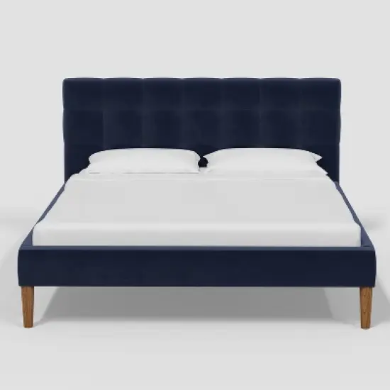 Dessy Pull Tufted Platform Bed in Luxe Velvet - Threshold&trade; image {1}
