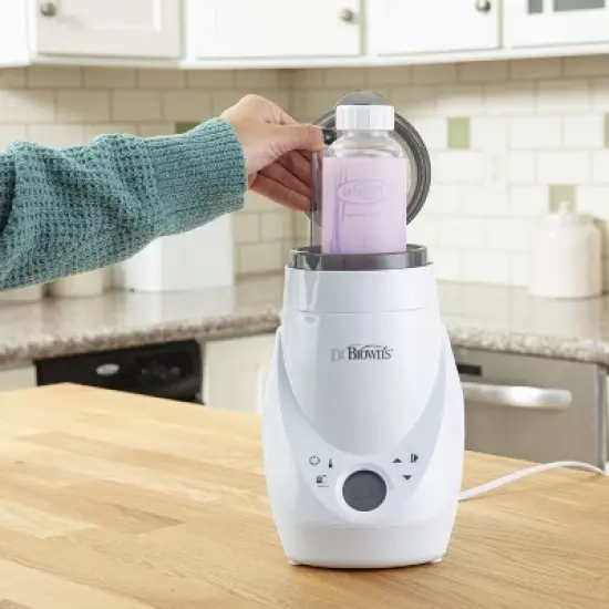 Dr. Brown's Deluxe Bottle Warmer & Sterilizer - White image {2}