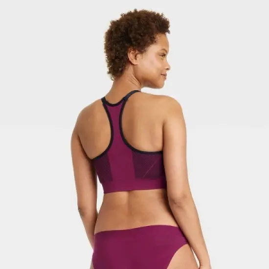 Women's Nursing Yoga Bralette - Auden&trade; Red image {1}