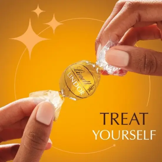 LINDOR, Lindt Caramel Chocolate Candy Truffles - 5.1oz image {3}