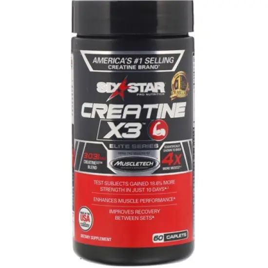 SIXSTAR Creatine X3&trade;, 60 Caplets image {5}