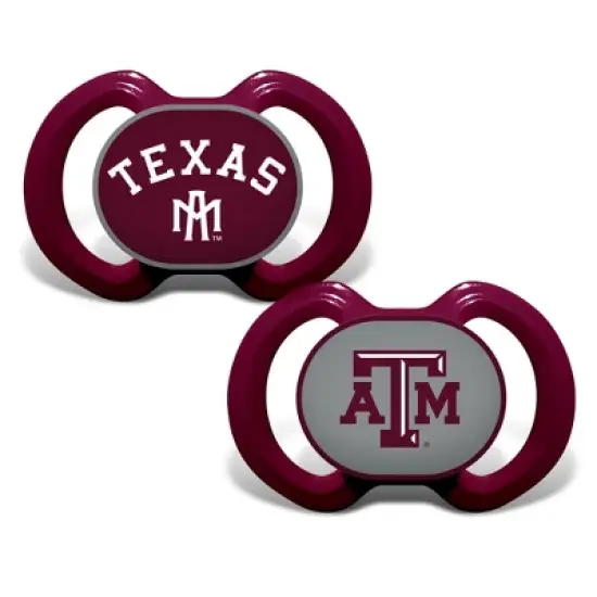 BabyFanatic Officially Licensed Unisex Pacifier 2-Pack - NCAA Texas A&M Aggies image {4}