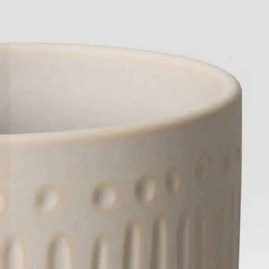 Textured Ceramic Planter Pots White - Opalhouse&trade; image {2}