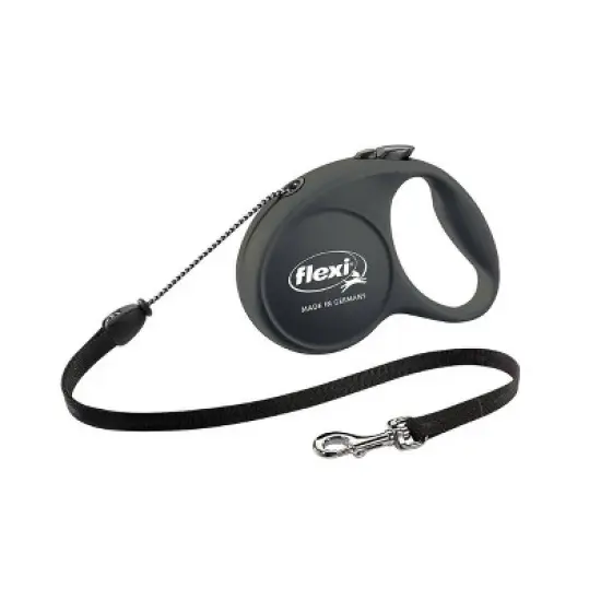 Flexi Fun Retractable Dog Leash - Black  (10-16 ft) image {6}