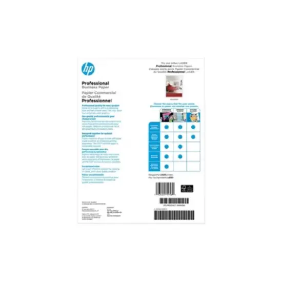 HP Professional Business Paper, Matte, 52 lb, 8.5 x 11 in. (216 x 279 mm), 150 sheets 4WN05A image {2}