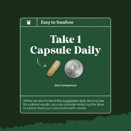 Olive Leaf Extract Capsules, High Strength Antioxidant Supplement with Pure Olive Leaf with 20% Oleuropein for Heart Health, Nature's Craft, 60ct image {5}