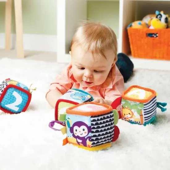 Infantino Discover and Play Soft Blocks image {1}