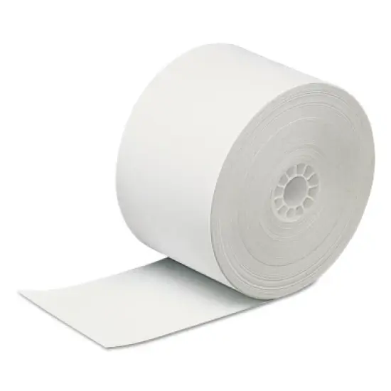 Iconex Direct Thermal Printing Paper Rolls 0.69" Core 2.31" x 400 ft White 90782978 image {1}