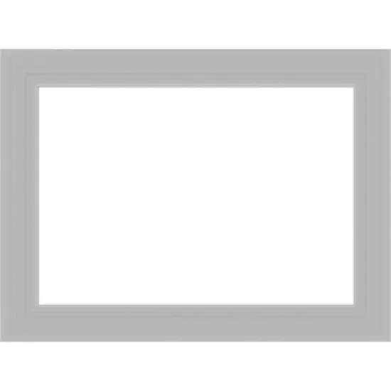 Amanti Art Brushed Sterling Silver Framed Dry Erase Magnetic Board image {9}