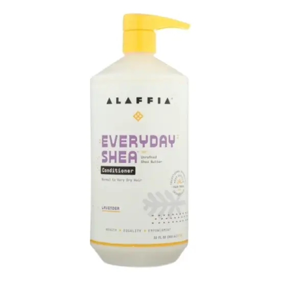 Alaffia Everyday Shea Conditioner Lavender - 32 oz image {4}