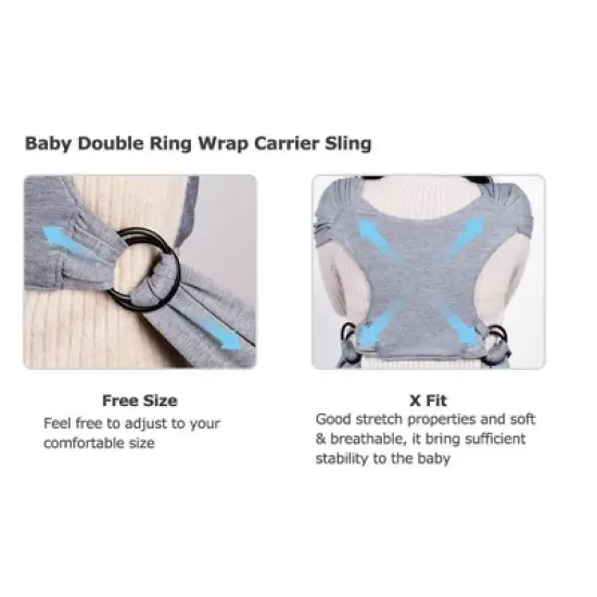 Momcozy Baby Wrap Carrier image {4}