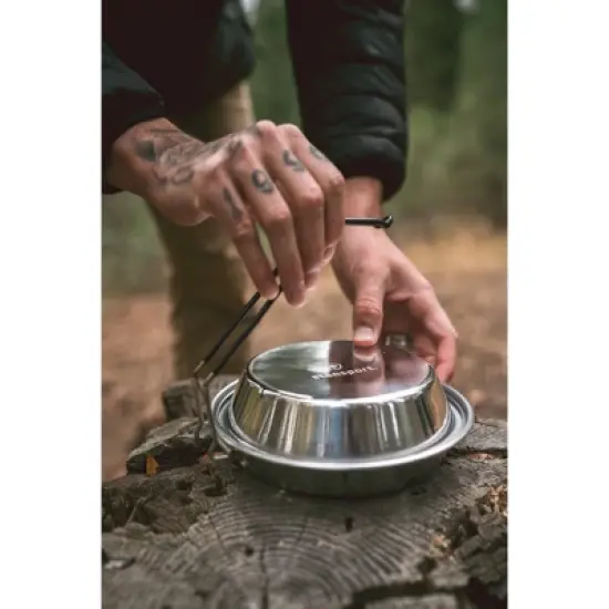 Stansport 4 Piece One Person Aluminum Cook Set image {11}