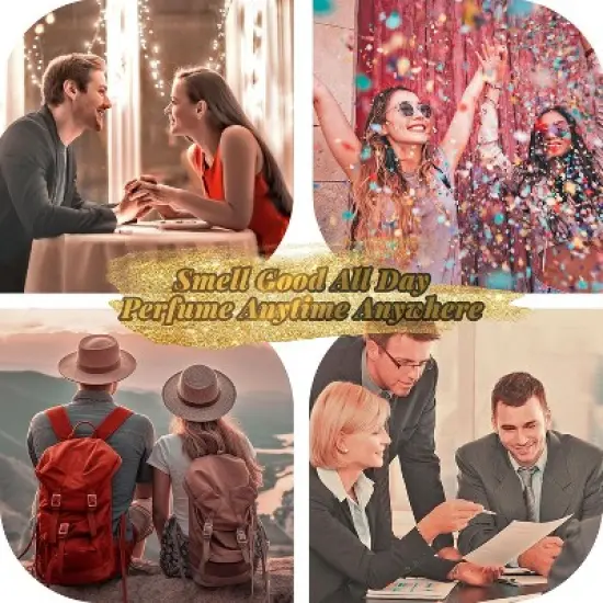 10ml Metal Perfume Atomizer Travel Refillable,Bottom-Filling Fragrances Perfumes Bottle,Mini Cologne Dispenser, Portable Sprayer image {5}