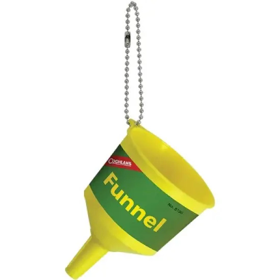 Coghlan's Polypropylene Camping Funnel - Yellow image {1}