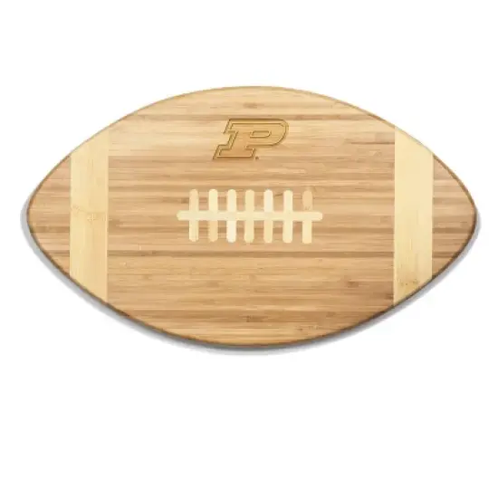 NCAA Purdue Boilermakers Touchdown! Football Cutting Board & Serving Tray - Brown image {3}
