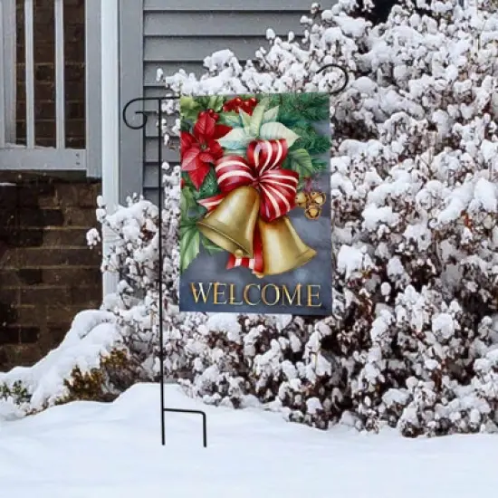 Briarwood Lane Garden Flag 12x18 For Outdoor Christmas Bells For Christmas Garden Flag Flags For Outside image {3}
