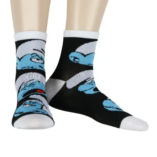 The Smurfs Women's Character Designs 5-Pack Ankle Socks Multicolored image {2}