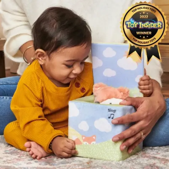 Baby GUND Fox in a Box, Animated Plush Activity Toy for Babies and Infants, Ages 0 and Up, Multicolor image {2}