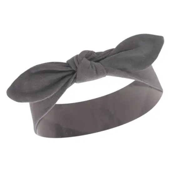 Hudson Baby Infant Girl Cotton Bib and Headband Set 5pk, Periwinkle, One Size image {5}