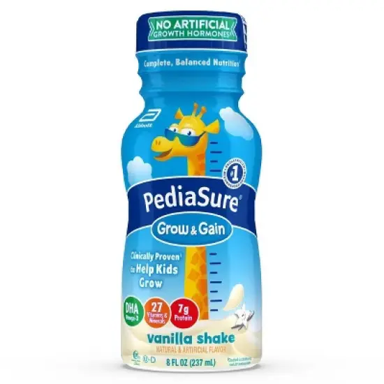 PediaSure Grow & Gain Kids' Nutritional Shake Vanilla - 6 ct/48 fl oz image {5}