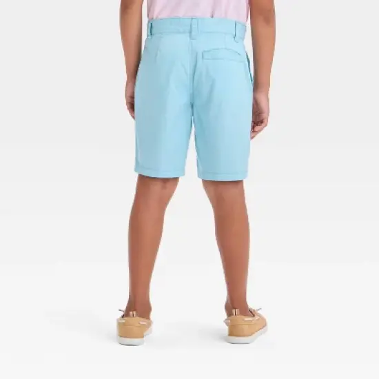 Boys' Regular Fit Flat Front 'At the Knee' Chino Shorts - Cat & Jack&trade; image {1}