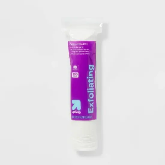 Exfoliating Cotton Rounds - up&up&trade; image {4}