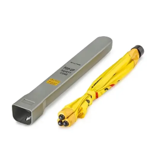 Alpine Industries Wet Floor Cone Sign 20"H Yellow 5/Pack (498-20-5pk) 498-20-5PK image {6}