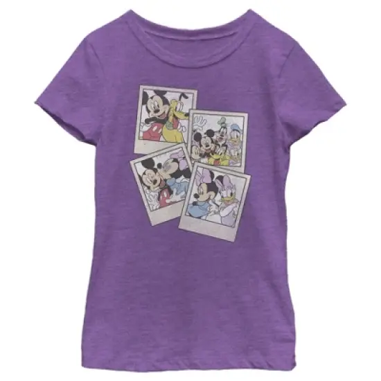 Girl's Disney Mickey & Friends Pictures T-Shirt image {3}