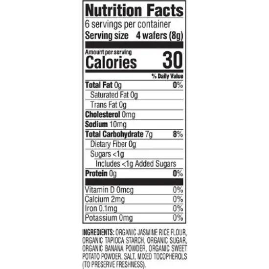 HappyBaby Sweet Potato & Banana Organic Teethers - 12ct/1.7oz image {5}