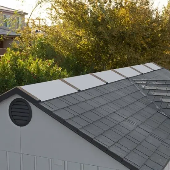 Lifetime 15' Outdoor Storage Shed image {8}