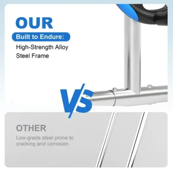 Aluminum Pool Cover Reel System -  Wheelbarrow-Style Portable Solar Cover Roller, Fits All Inground Pool Shapes image {2}