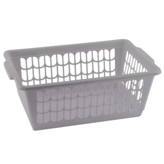 YBM HOME Plastic Perforated Storage Basket Bin Office Drawer, Shelf Desktop Countertop Tray Organizer image {10}