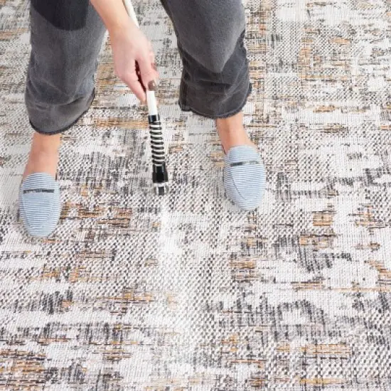 Courtyard CY8580 Power Loomed UV Resistant, Stain Resistant, Non-Shedding Indoor/Outdoor Rugs - Safavieh image {4}