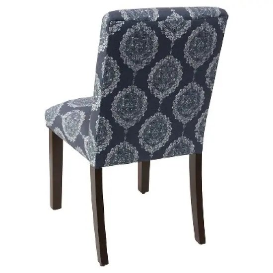 Hendrix Dining Chair in Damask - Skyline Furniture image {3}