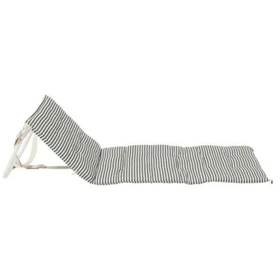 Sunnylife: Reclining Beach Chair - The Vacay Olive Stripe, Adjustable Backrest image {7}