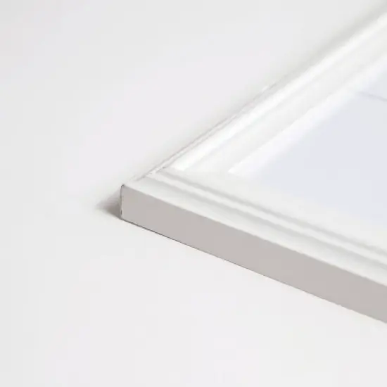 U Brands 40"x30" Magnetic Dry Erase Calendar Board White Decor Frame image {2}