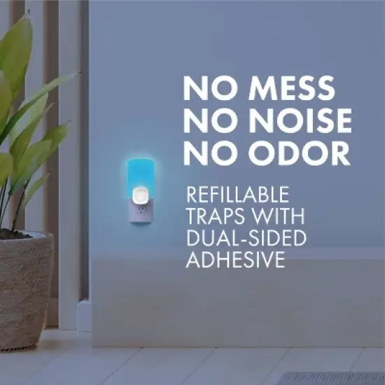 STEM Flying Insect Light Fly Trap Starter Kit - 2 Light Traps + 2 Cartridges image {3}