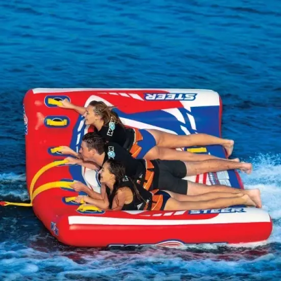 WOW Power Steer 3-Person Steerable Deck Tube image {12}