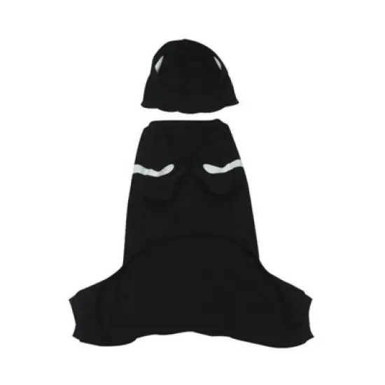 Casual Canine Cotton Glow Bones Dog Costume(Black) image {2}