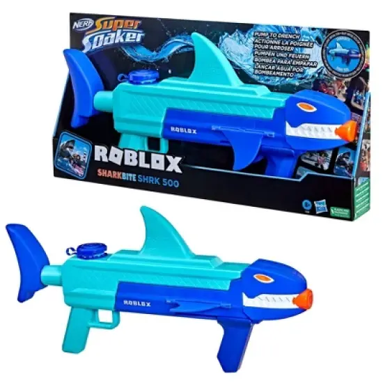 NERF Super Soaker Roblox SharkBite: SHRK 500 Water Blaster image {2}