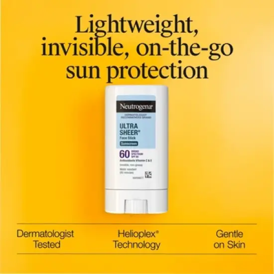 Neutrogena Ultra Sheer Face Stick - SPF 60 image {2}